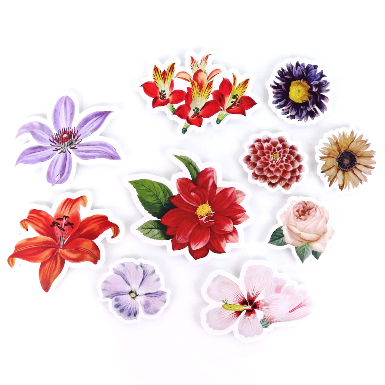 Vinyl Diecut Flower Sticker Set by Recollections™